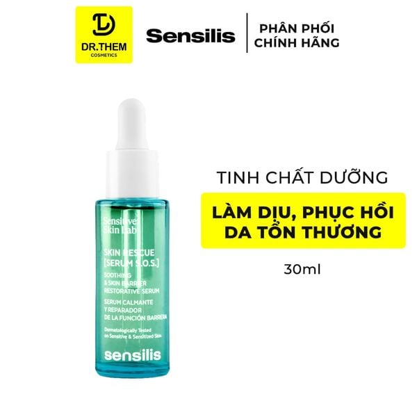Tinh Chất Phục Hồi Làm Dịu Sensilis Skin Rescue [Serum S.O.S.] 30ml