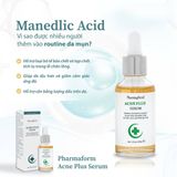  Tinh Chất Ngăn Ngừa Mụn Kiểm Soát Dầu Nhờn Se Khít Lỗ Chân Lông Pharmaform Acne Plus 30ml - Dr Thêm 