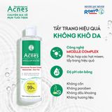 Dung Dịch Tẩy Trang Acnes Micellar Water Cho Da Mụn 200ml 