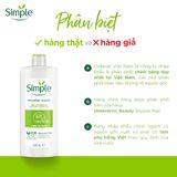  Nước Tẩy Trang Simple Kind To Skin Micellar Cleansing Water Làm Sạch Trang Điểm Vượt Trội 200ml 