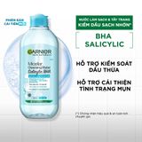  Nước Làm Sạch Và Tẩy Trang  Garnier Micellar Cleansing Water Dành Cho Mọi Loại Da 50ml/ 400ml 