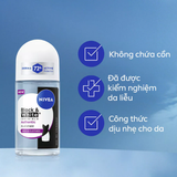 Lăn Ngăn Mùi Nivea Black & White Invisible Authentic 50ml – Hương Trái Cây Ngọt Ngào, Bảo Vệ 72H 