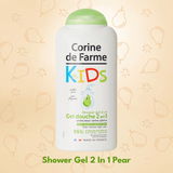 Gel Tắm Gội 2 In 1 Cho Bé Corine De Farme Pear 300ml – Hương Quả Lê 