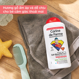  Gel Tắm Gội 2 In 1 Cho Bé Corine De Farme Superman 300ml – Hương Gỗ 