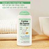  Lotion Làm Sạch Dịu Nhẹ Cho Bé Corine De Farme Baby Lotion 250ml 