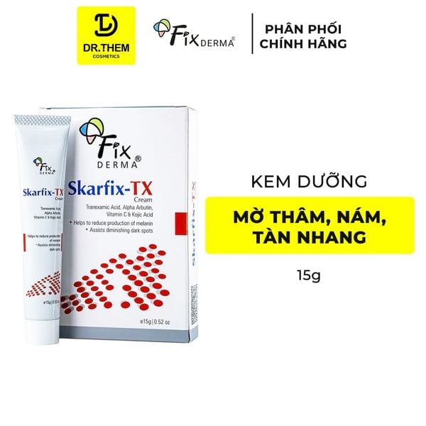 Kem Dưỡng Fixderma Skarfix-Tx Cream Giảm Thâm, Nám, Tàn Nhang, Đốm Đen 15g