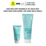  Sữa Rửa Mặt Mandelic 5% Dạng Gel Sạch Sâu Và Tẩy Tế Bào Chết Nhẹ Nhàng MD CARE 200ml 