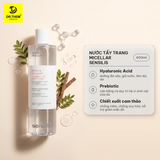  Nước Tẩy Trang Micellar Sensilis [AR] – Dịu Nhẹ Cho Da Nhạy Cảm 400ml 