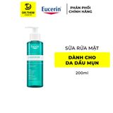  Gel Rửa Mặt Eucerin Cho Da Nhờn Mụn Dermopure Clinical Purifying Cleanser 75ml/ 200ml/ 400ml 