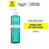  Gel Rửa Mặt Eucerin Cho Da Nhờn Mụn Dermopure Clinical Purifying Cleanser 75ml/ 200ml/ 400ml 