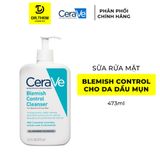  Sữa Rửa Mặt Cerave Blemish Control Cleanser Cho Da Dầu Mụn 