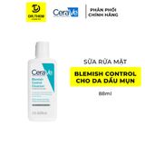  Sữa Rửa Mặt Cerave Blemish Control Cleanser Cho Da Dầu Mụn 