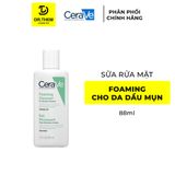  Sữa Rửa Mặt CeraVe Foaming Cleanser Sạch Sâu Cho Da Thường Đến Da Dầu 