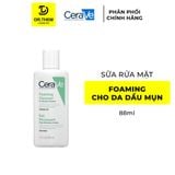  Sữa Rửa Mặt CeraVe SA Smoothing, Hydrating, Foaming Cleanser - Cho Da Dầu Mụn, Khô, Nhạy Cảm 88ml – 236ml – 473ml 