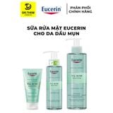  Sữa Rửa Mặt Eucerin Cho Da Dầu Mụn - Eucerin Pro ACNE Solution Cleansing Gel 75ml/200ml/400ml Pro acne 