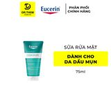  Gel Rửa Mặt Eucerin Cho Da Nhờn Mụn Dermopure Clinical Purifying Cleanser 75ml/ 200ml/ 400ml 