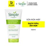  Sữa Rửa Mặt Simple Refreshing Gel Wash - Sạch Thoáng Dịu Nhẹ Cho Da Dầu Mụn, Nhạy Cảm 150ml 