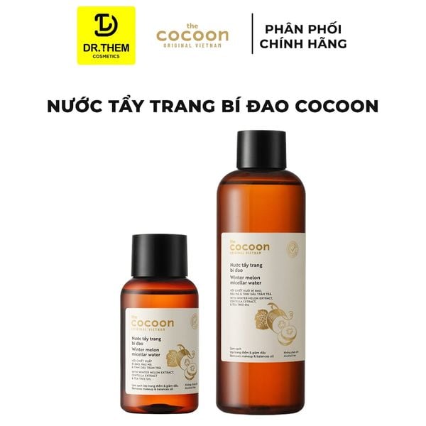 Nước Tẩy Trang Bí Đao Cocoon Winter Melon Micellar Water Làm Sạch & Giảm Dầu 500ml