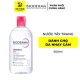  Nước Tẩy Trang Bioderma Cho Da Dầu Mụn Sebium / Da Nhạy Cảm Sensibio H2O 100ml - 250ml - 500ml 