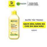  Nước Làm Sạch Và Tẩy Trang  Garnier Micellar Cleansing Water Dành Cho Mọi Loại Da 50ml/ 400ml 