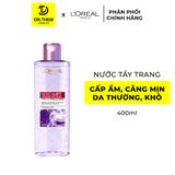  Nước Tẩy Trang L'Oreal Paris 3in1 Micellar Water Làm Sạch, Dưỡng Ẩm Cho Mọi Loại Da 95ml/ 400ml 