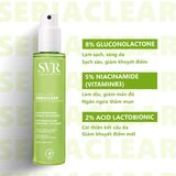  Xịt Giảm Mụn Lưng Và Cơ Thể, Hỗ Trợ Mờ Thâm SVR Sebiaclear Spray Corps 150ml 