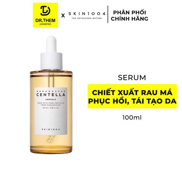 Serum Skin1004 Madagascar Centella Ampoule Rau Má Làm Dịu & Hỗ Trợ Phục Hồi Da 30ml/ 55ml/ 100ml