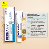  Gel Giảm Mụn Alcom Derma Forte 15g - Bản Thường (Azelaic Acid) / Bản Advanced (Tazarotene), Mờ Thâm 