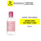  Nước Cân Bằng Bioderma Cho Da Nhạy Cảm Sensibio Tonique 250ml 