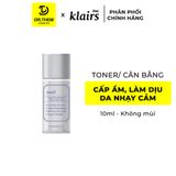  Nước Hoa Hồng Klairs Supple Preparation Unscented Toner Không Mùi Cho Da Nhạy Cảm 180ml 