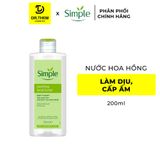  Nước Hoa Hồng Simple Kind To Skin Soothing Facial Toner Làm Dịu Da & Cấp Ẩm 200ml 
