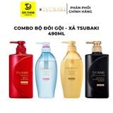 Bộ Đôi Gội Xả / Dầu Gội Tsubaki Premium Repair Tsubaki Phục Hồi & Dưỡng Tóc Chuyên Sâu 490ml/Chai 