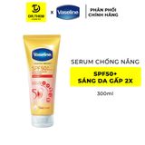  Serum Dưỡng Thể Vaseline Chống Nắng Phổ Rộng SPF50 PA+++ 300ml 