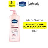  Sữa Dưỡng Thể Vaseline Healthy Bright - Dưỡng Thể Sáng Da, Bảo Vệ Toàn Diện 350ml 