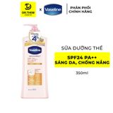  Sữa Dưỡng Thể Vaseline Healthy Bright - Dưỡng Thể Sáng Da, Bảo Vệ Toàn Diện 350ml 