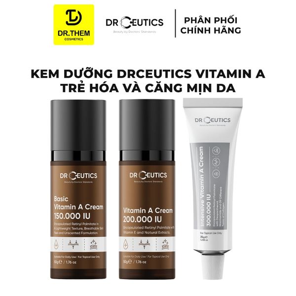 Kem Dưỡng Drceutics Vitamin A Trẻ Hoá Và Căng Mịn Da (35g)