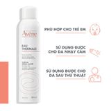  Xịt Khoáng Avène Thermal Spring Water Cấp Nước, Làm Dịu & Giảm Kích Ứng 