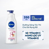  Sữa Dưỡng Thể Nivea Mịn Mượt Sáng Da Ban Ngày 8 Super Foods 350ml - Cấp Ẩm, Đều Màu, Màng Lọc UV 