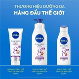  Serum Dưỡng Thể Nivea Sáng Da Ban Đêm 8 Super Foods 180ml - Phục Hồi, Giảm Đốm Nâu, Đều Màu Da 