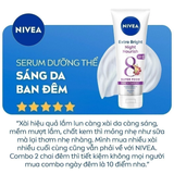  Serum Dưỡng Thể Nivea Sáng Da Ban Đêm 8 Super Foods 180ml - Phục Hồi, Giảm Đốm Nâu, Đều Màu Da 
