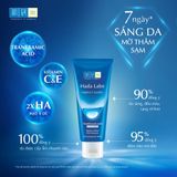 Sữa Rửa Mặt Hada Labo Perfect White Tranexamic Acid 80g - Kem Rửa Mặt Dưỡng Trắng, Mờ Thâm Sạm Sau 7 Ngày 