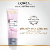  Sữa Rửa Mặt L'Oreal Glycolic Bright  Glowing Foam Cleanser [Glycolic+ Niacinamide] Sáng Da 100ml 