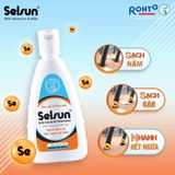  Dầu Gội Selsun 1% Selenium Sulfide Anti-Dandruff Shampoo Ngừa Gàu & Giảm Ngứa Da Đầu 50ml/ 100ml/ 250ml 