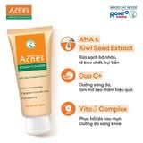  Sữa Rửa Mặt Acnes Vitamin Cleanser 100g - Kem Rửa Mặt Làm Sáng Da, Mờ Sẹo Thâm, Phục Hồi Da Sau Mụn 
