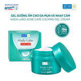  Gel Dưỡng Ẩm Hada Labo Acne Care Calming Gel Cream 50g - Cho Da Mụn, Da Nhạy Cảm, Ngừa Mụn, Làm Dịu Da 