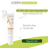  Kem Chống Nắng A-Derma Protect Invisible Fluid SPF50+ Mỏng Nhẹ Cho Da Nhạy Cảm 40ml 