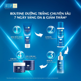  Kem Dưỡng Trắng Hada Labo Perfect White Tranexamic Acid Cream 50g - Khóa Ẩm, Sáng Da, Giảm Thâm Sạm Sau 7 Ngày 