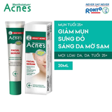  Serum Chấm Mụn Acnes 25+ Facial Serum 20ml - Tinh Chất Cho Da Mụn Tuổi Trưởng Thành, Giảm Mụn, Mờ Thâm 