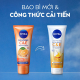  Serum  Dưỡng Thể Nivea Vitamin C&E Sáng Mượt Da 170ml - Dưỡng Sáng, Căng Mọng Sau 7 Ngày, Glutathione 