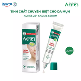  Serum Chấm Mụn Acnes 25+ Facial Serum 20ml - Tinh Chất Cho Da Mụn Tuổi Trưởng Thành, Giảm Mụn, Mờ Thâm 